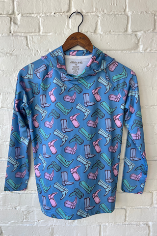 Boot Scootin' Kids Performance Hoodie