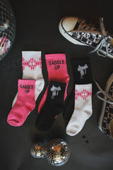 Sock Em Silly - Pink Kids