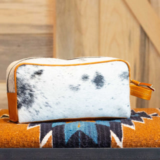 Toiletry Bag Tan/White