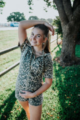 Lilly Leopard Romper