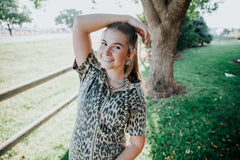 Lilly Leopard Romper