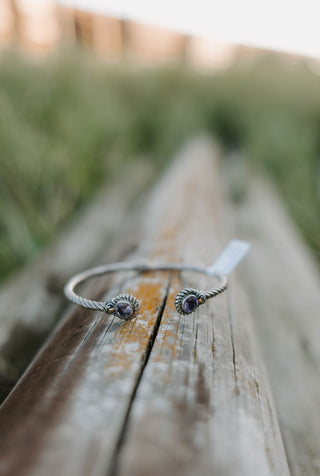 Amethyst 18K Bracelet