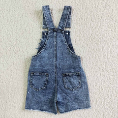 Girls cow Overalls