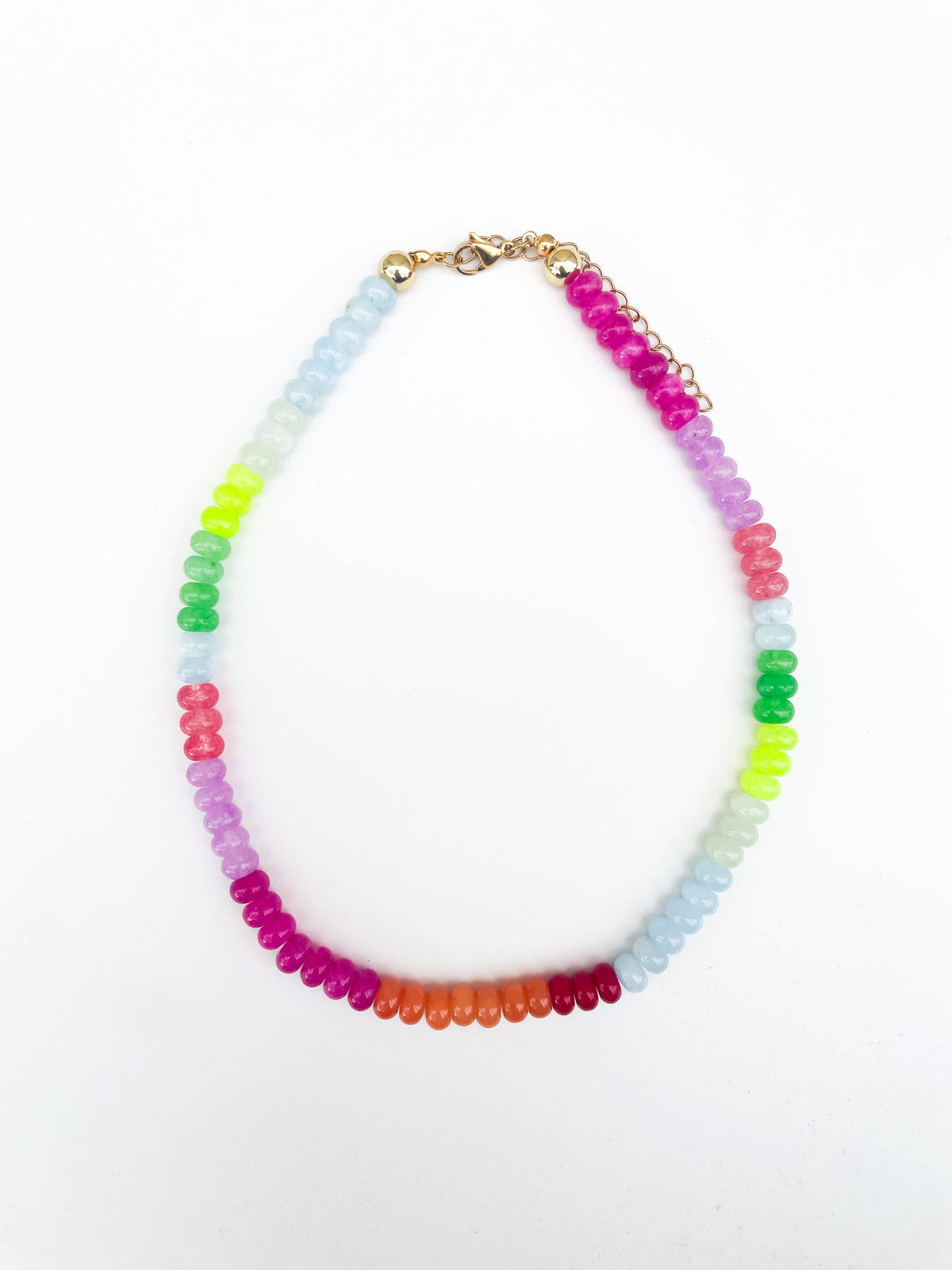 Sorbet Glow Bead Necklace