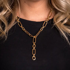 Chunky Gold Chain Necklace