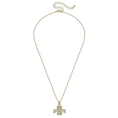 Iowa State Pendant Necklace