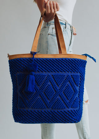 Blue Diamond Tote
