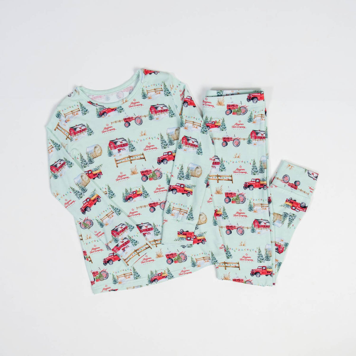 Christmas on the Farm Toddler Pajama