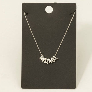Mama Letters Necklace