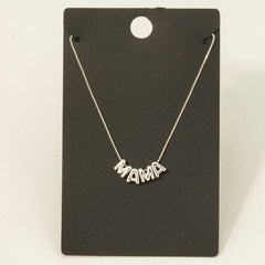 Mama Letters Necklace