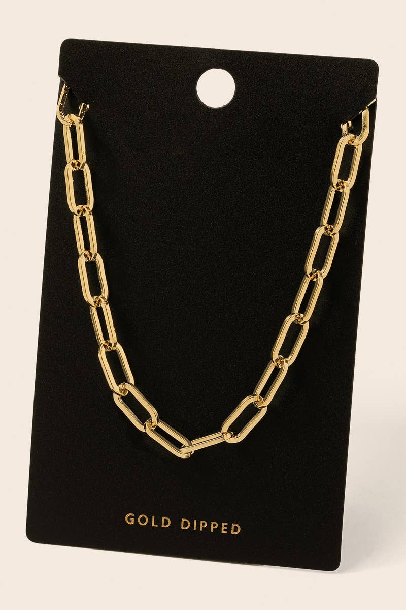 Oval Link Necklace