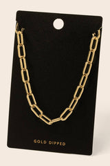 Oval Link Necklace