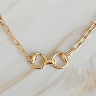 Snaffle Necklace