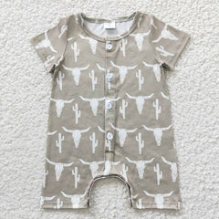 Baby Boys Skull One Piece
