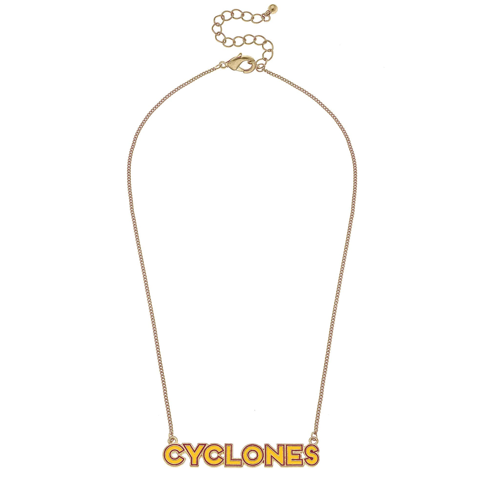 Iowa State Necklace