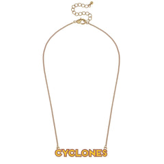 Iowa State Necklace