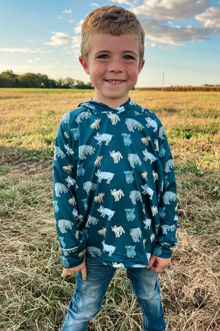 Hog Wild Kid's Performance Hoodie