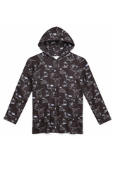 It's About to Get Western Kids Performance Hoodie