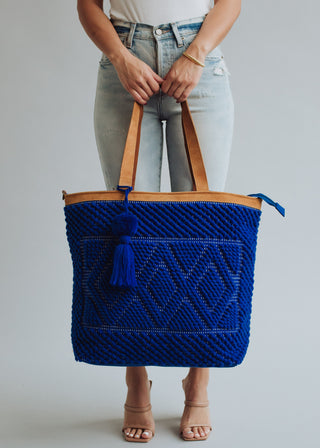 Blue Diamond Tote