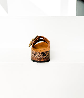 Morgana Western Sandal in Tan