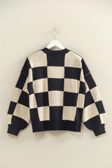 Check Sweater
