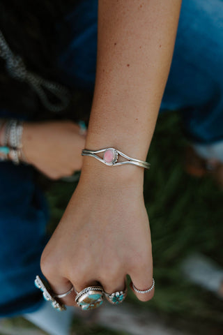 Pink Conch Bracelet