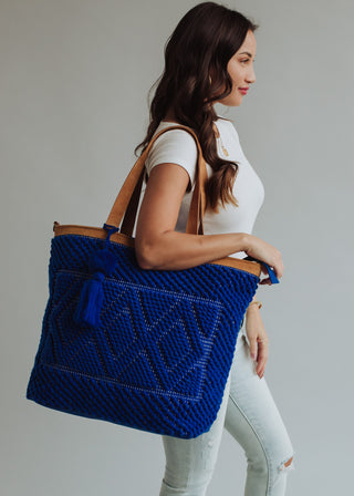 Blue Diamond Tote
