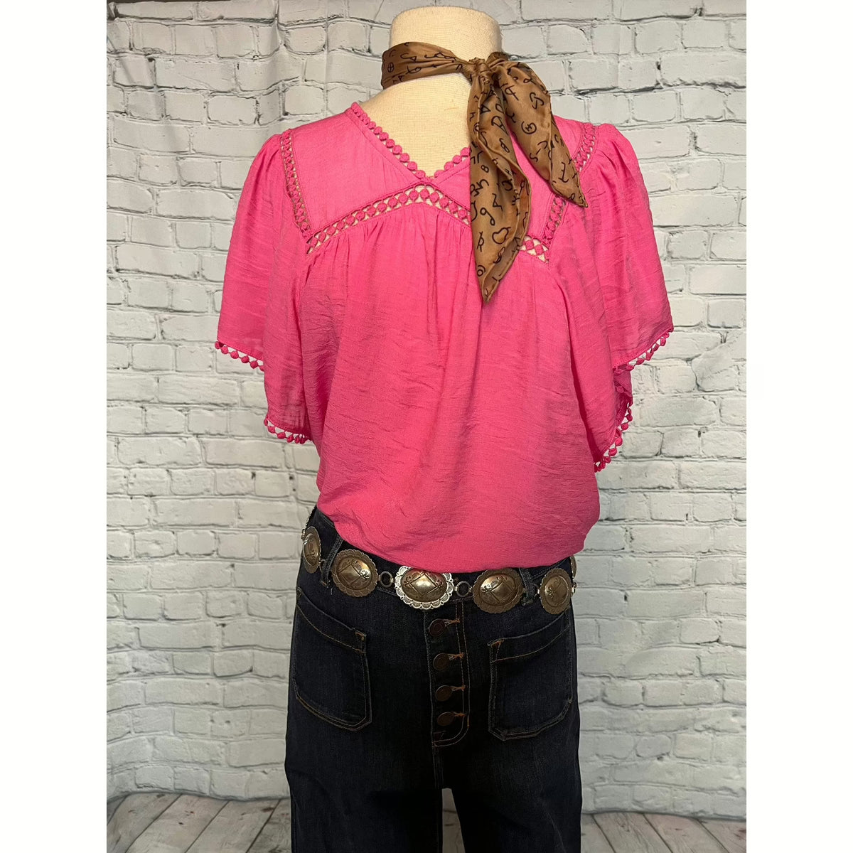 The Miranda V-Neck Top The Beef Boutique